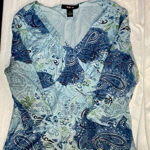 Style & Co. paisley shirt